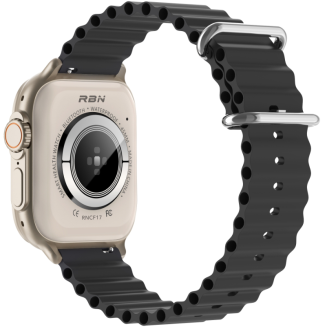 Smartwatch Męski RUBICON RNCF17 Tytan/Black SMARUB268 - 4
