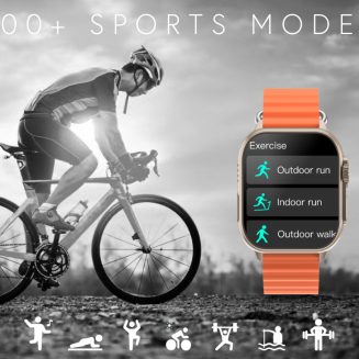 Smartwatch Męski RUBICON RNCF17 Tytan/Black SMARUB268 - 5