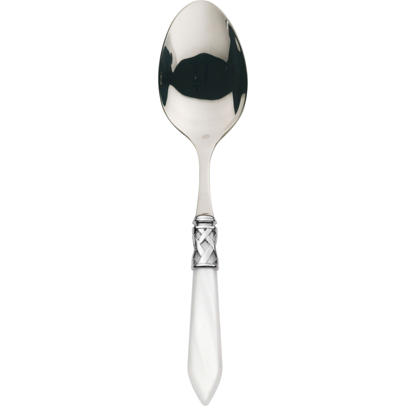 Łyżka do serwowania Casa Bugatti Aladdin White/Steel