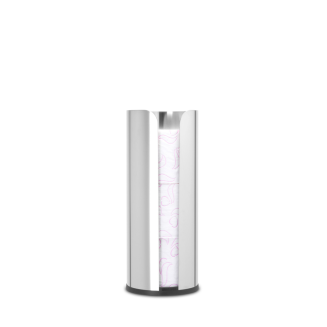 Pojemnik na papier toaletowy Brabantia ReNew Brilliant Steel - 3