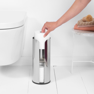 Pojemnik na papier toaletowy Brabantia ReNew Brilliant Steel - 4