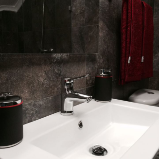 Dozownik Rode Bath Mafalda czarny M | SZYBKA WYSYŁKA 24H - 3