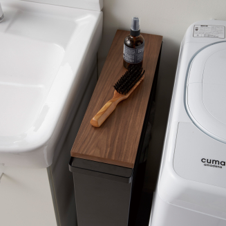  Yamazaki Tower Rolling Slim black shelf on wheels - 13