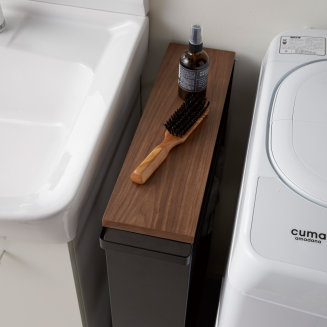 Regał na kółkach Yamazaki Tower Rolling Slim czarny - 13