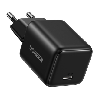Ładowarka sieciowa Ugreen X512 20W GaN 1X USB-C (czarna) - 4