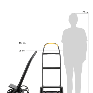Wózek zakupowy Rolser Clec Termo Polar 8 Plus Lemon Negro - 10