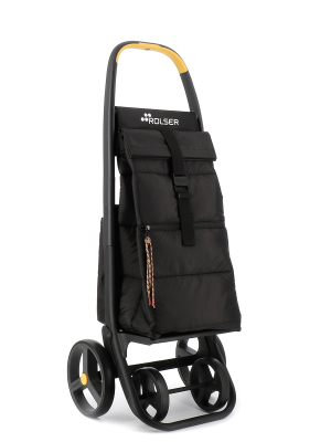 Rolser Shopping Trolley Clec Termo Polar 8 Plus Lemon Black