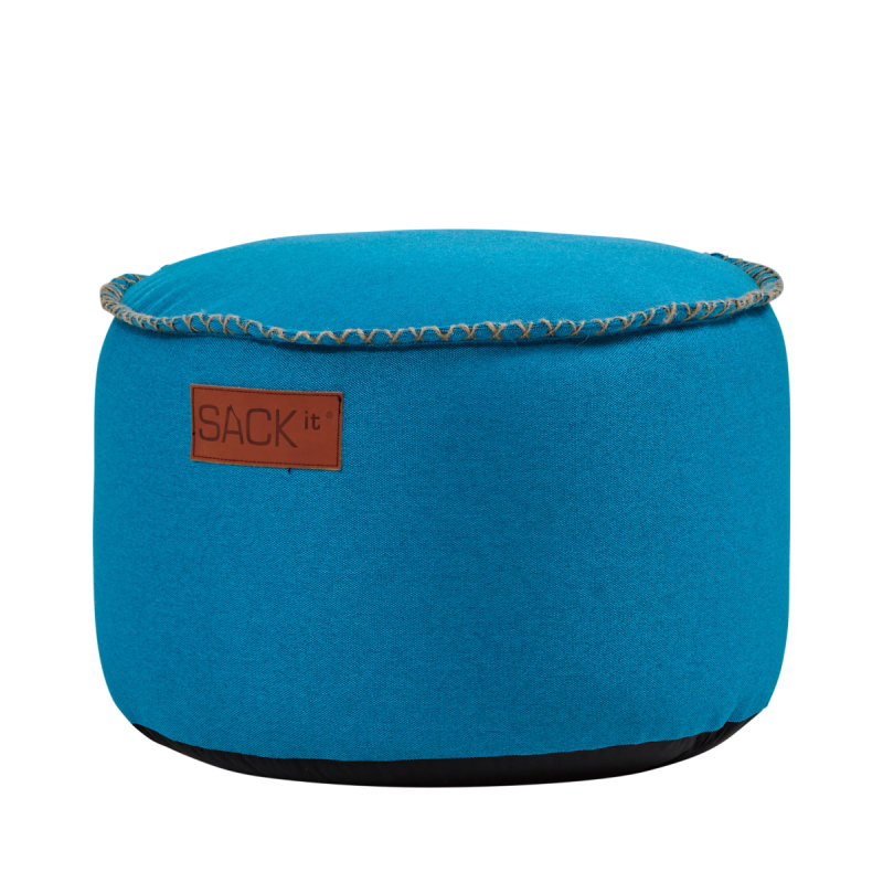 Pufa SACKit Canvas Pouf turkis