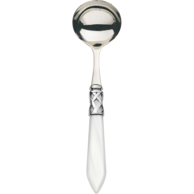 Łyżka do sosów Casa Bugatti Aladdin White/Steel