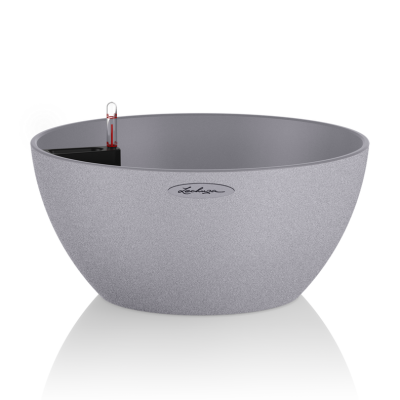 Donica Lechuza Cubeto Stone 40 szary kamienny