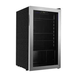 Witryna chłodnicza na napoje Euhomy BR001-110 91L (srebrna) - 3