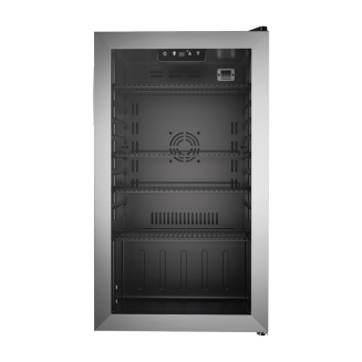 Witryna chłodnicza na napoje Euhomy BR001-110 91L (srebrna) - 2