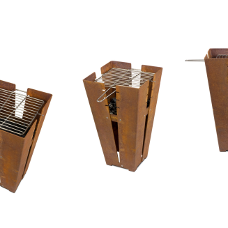 Palenisko ogrodowe z grillem Keilbach Fuji - 5