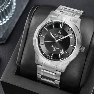 Zegarek Męski Atlantic Seahunter 71365.41.61 + BOX - 5