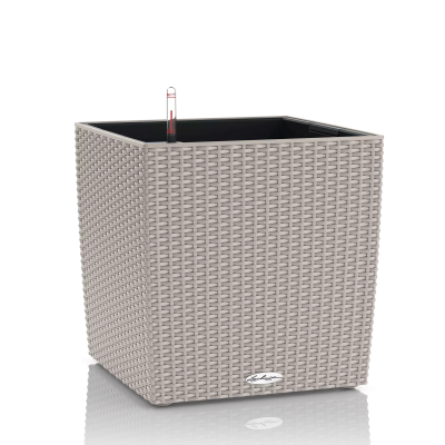 Donica Lechuza Cube Cottage 30 | 40 | 50 piaskowy brąz