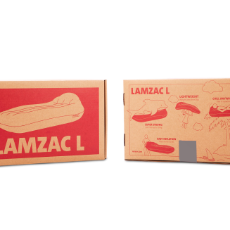 Materac nadmuchiwany Fatboy Lamzac L 3.0 Steel Grey - 7