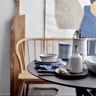 Zestaw porcelany obiadowy Bloomingville Sandrine Nature 12 szt. - 3