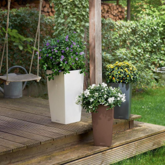 Donica Lechuza Cubico Color 22 | 30 | 40 muszkatołowy - 9