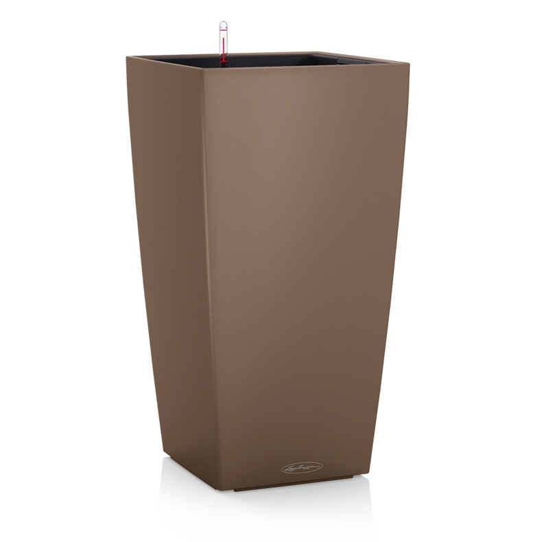  Lechuza Cubico Color 22 flowerpot | 30 | 40 nutmeg