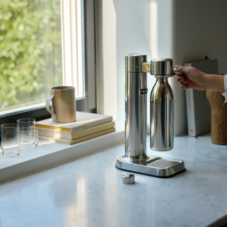 Butelka stalowa do saturatorów Aarke to Go 650 ml - 3