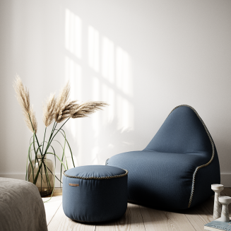 Pufa SACKit Cura Lounge Chair Dark Blue - 4