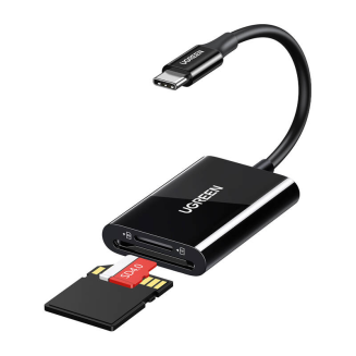 Czytnik kart UGREEN CM265 2w1 USB-C - 2