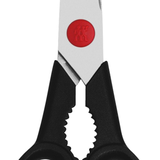 Zestaw 4 noży + ostrzałka + nożyce w bloku Zwilling Professional S - 8
