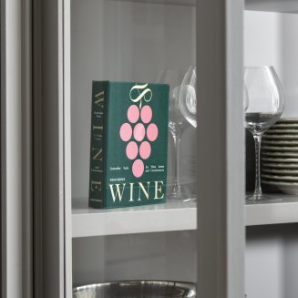 Zestaw prezentowy do wina - szary | PRINTWORKS - 7