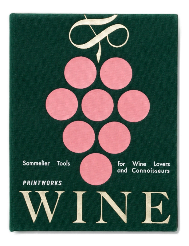 Zestaw prezentowy do wina - szary | PRINTWORKS