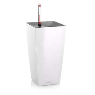  Lechuza Mini Cubi flowerpot | Maxi Cubi white gloss - 2