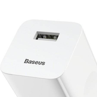 Ładowarka sieciowa BASEUS Charging Quick Charger 24W USB QC3.0 (biała) - 2