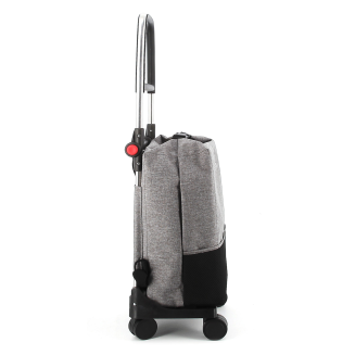 Wózek zakupowy Rolser One Tweed T-Shop Gris - 2