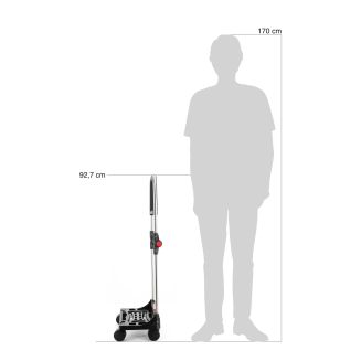 Wózek zakupowy Rolser One Tweed T-Shop Gris - 11