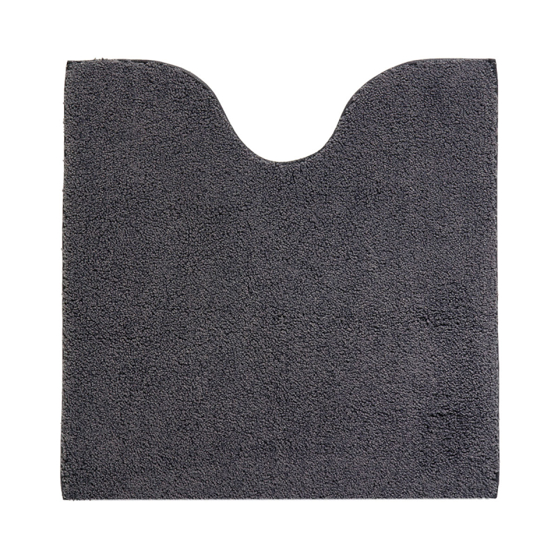  Aquanova Loa Graphite rug with cutout, 60x60 cm