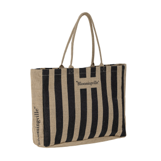 Torba Bloomingville Bergamo Black Jute - 2