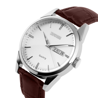 Zegarek Męski Skmei 9073SIWTB + BOX - 2