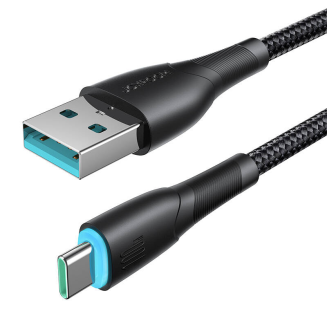 Kabel Joyroom SA32-AC6 Starry USB do USB-C, 100W, 1m czarny - 4