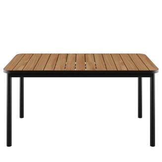 Stół ogrodowy SACKit Kirra Teak Table Noir 150x90 cm - 2