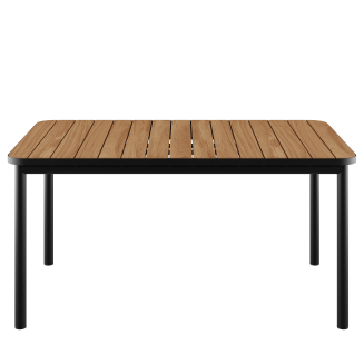 Stół ogrodowy SACKit Kirra Teak Table Noir 150x90 cm - 2
