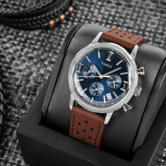 Zegarek Męski TIMEX Marlin® Chronograph Tachymeter TW2W10200 + BOX - 5