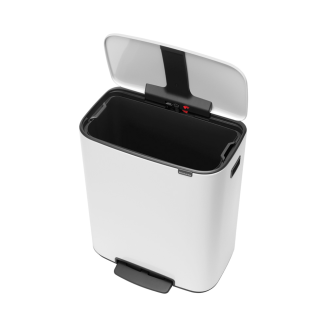 Kosz na śmieci Brabantia Bo 60l biały - 3