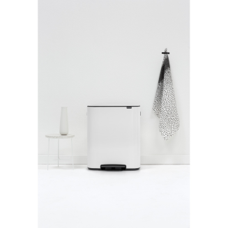 Kosz na śmieci Brabantia Bo 60l biały - 7
