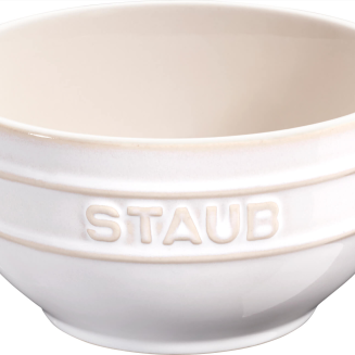 Zestaw 4 misek okrągłych Staub - 12 cm, Kość słoniowa - 2