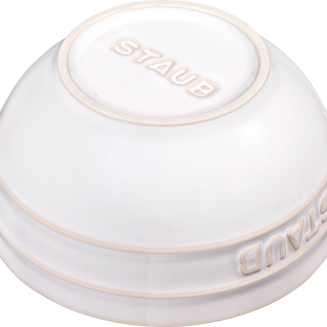 Zestaw 4 misek okrągłych Staub - 12 cm, Kość słoniowa - 3