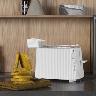 Alessi Plisse toaster white - 2