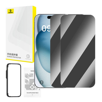 Szkło prywatyzujące Baseus Superior dla iPhone 15 Plus - 5