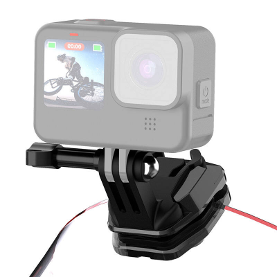  PULUZ Motorcycle Windshield Mount for Sports Cameras (Black)