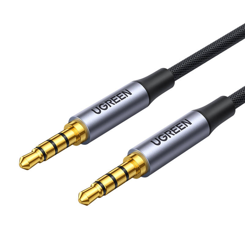  UGREEN AV183 jack cable 3.5mm-3.5mm 1.5m (black)