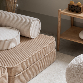  Wigiwama Settee Brown Sugar Children's Sofa - 5