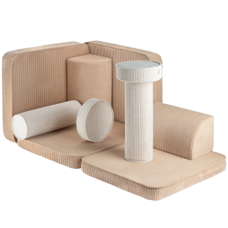  Wigiwama Settee Brown Sugar Children's Sofa - 4